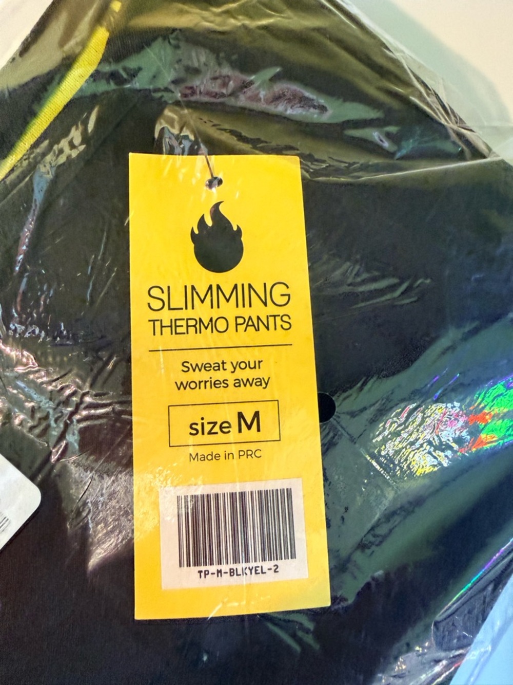 Slimming Thermo Pants - Black - Size M